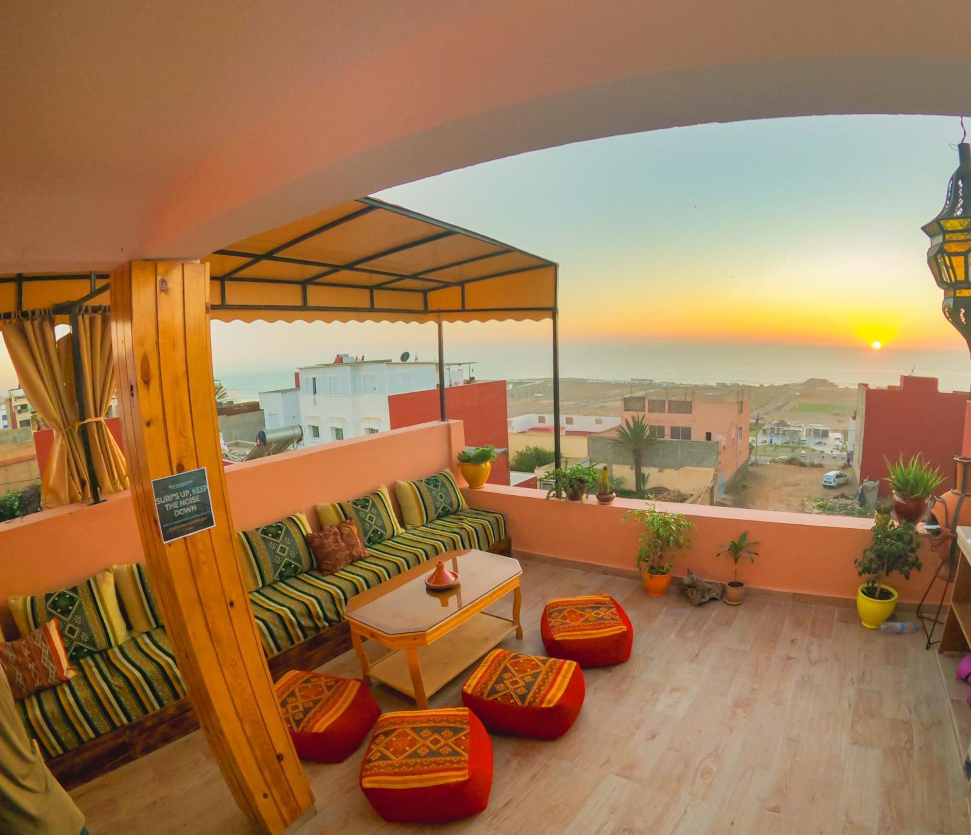 Atlantic Vibes Surf Hostel Tamraght Exterior foto