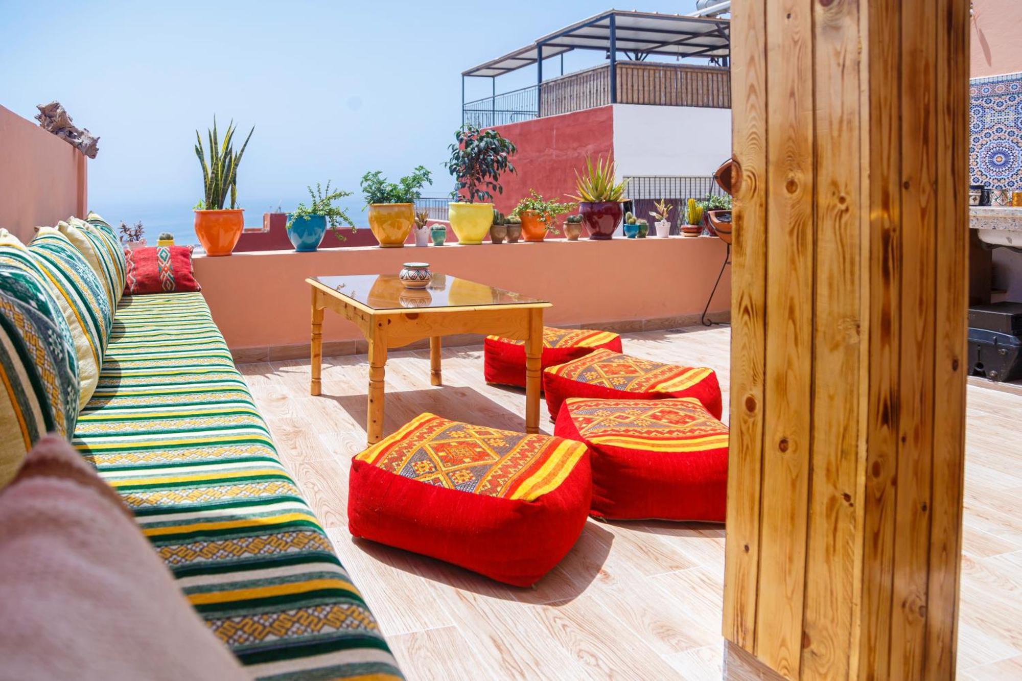 Atlantic Vibes Surf Hostel Tamraght Exterior foto